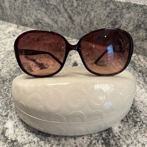 Coach sunglasses (with case)